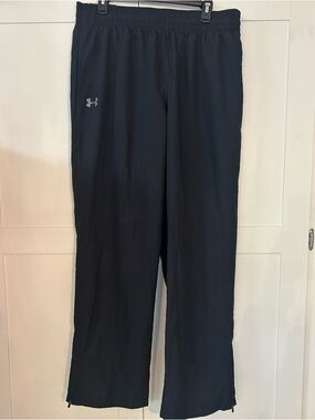 Men’s Under Armour Black straight loose Heat Gear Pants XL NWT